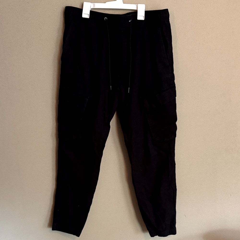 BP Black Cargo Pants for Men